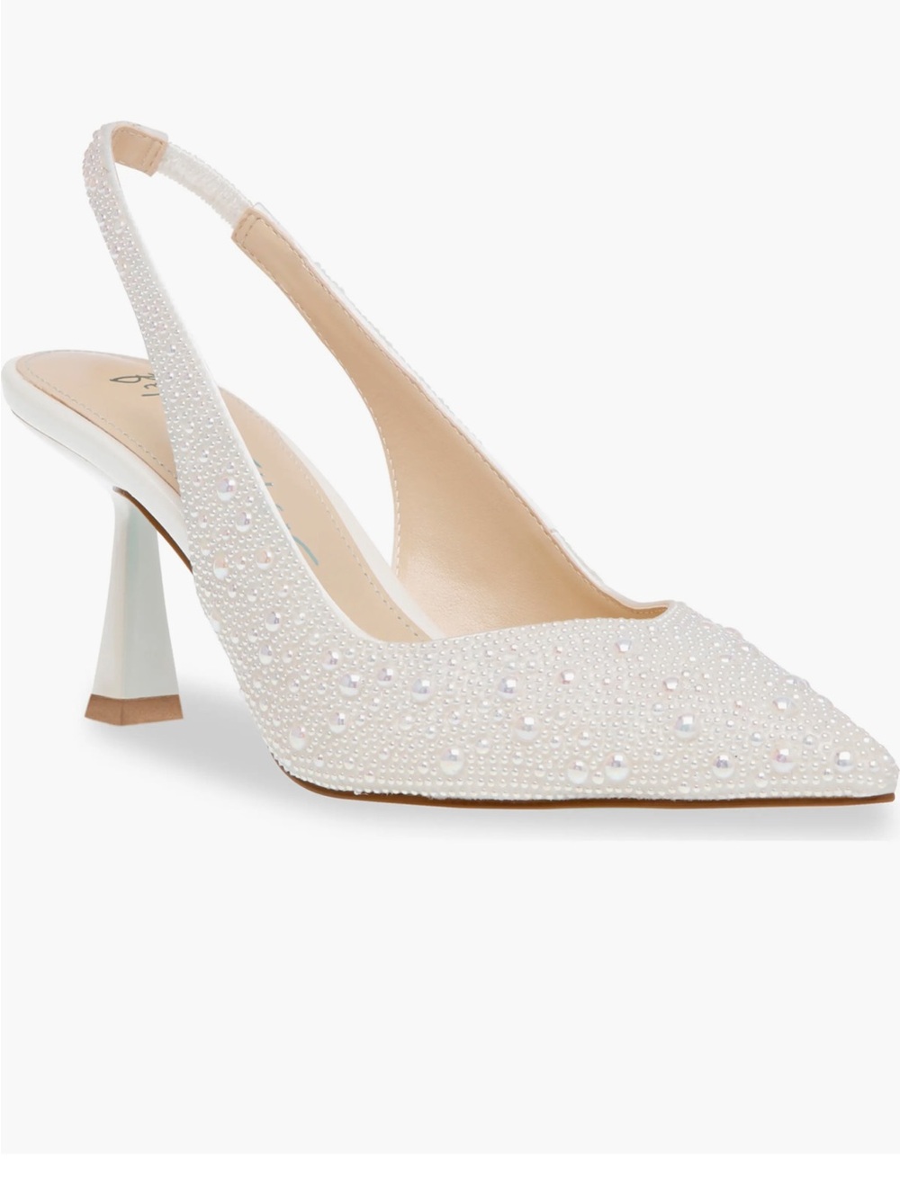 Betsey Johnson Clark Slingback Pointed Toe Pump-